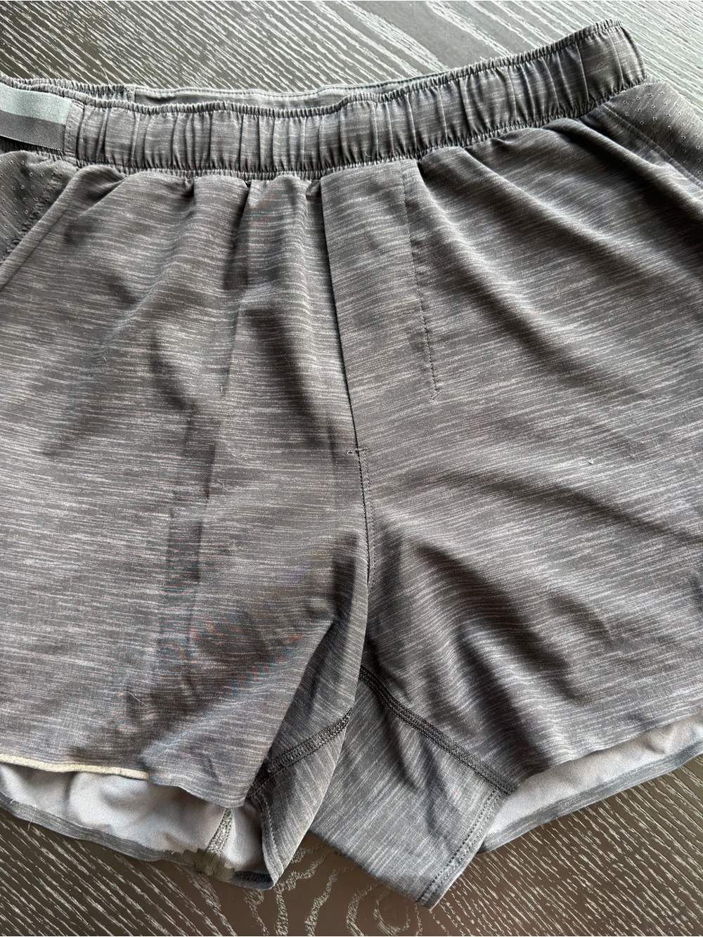 Men's Gray Athletic Shorts - Lightweight Running Trunks